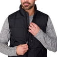 thumbnail image 5 of Free Country Men's Maple Creek IV Box Quilted Puffer Vest Black XL, 5 of 5