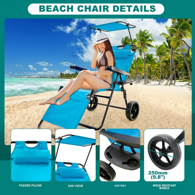 Best beach chair with footrest hotsell