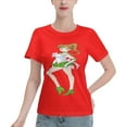 thumbnail image 1 of T-Shirt Basique à Manches Courtes pour Femmes Sailor Moon Makoto Kino, 1 of 6