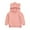Pink, variant on Esaierr Boys Girls Hoodie Sweatshirt for Toddler Baby Kids Solid Color Long Style Fleece Jackets Bear Ears Cotton Autumn Style Pullover Sweatsuit for 4-12Y