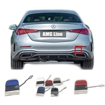 Trimla 3in1 Front Tow Cover for 21-23 Mercedes-Benz C-Class W205 AMG Line Fit C180 C200 C220 C250 C280 C300 C320 C350 C43 C63 2021 2022 2023 bumper Hook Eye Cap A2068853603