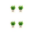 thumbnail image 2 of Transemion 1/2/3 Living Room Banquet Portable Artificial Flower Bonsai Outdoor Office Simulation Flowers Fake Plant Desktop Shelf Type 1 2PCS, 2 of 6