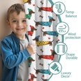 thumbnail image 3 of Dachshund Sweater and Heart Insulated Teens Curtains Set Of 2, Bedroom Essentials, Toddler Room Decor 52"x84", 3 of 5