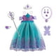 thumbnail image 2 of Vestido de sirena de verano, vestido de niña, vestido de princesa, vestido de actuación de Halloween para niños, 2 of 6