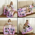 thumbnail image 6 of LOL Surprise Kids Fleece Throw Blanket, 46 x 60, Pink and Purple, MGA, 6 of 6