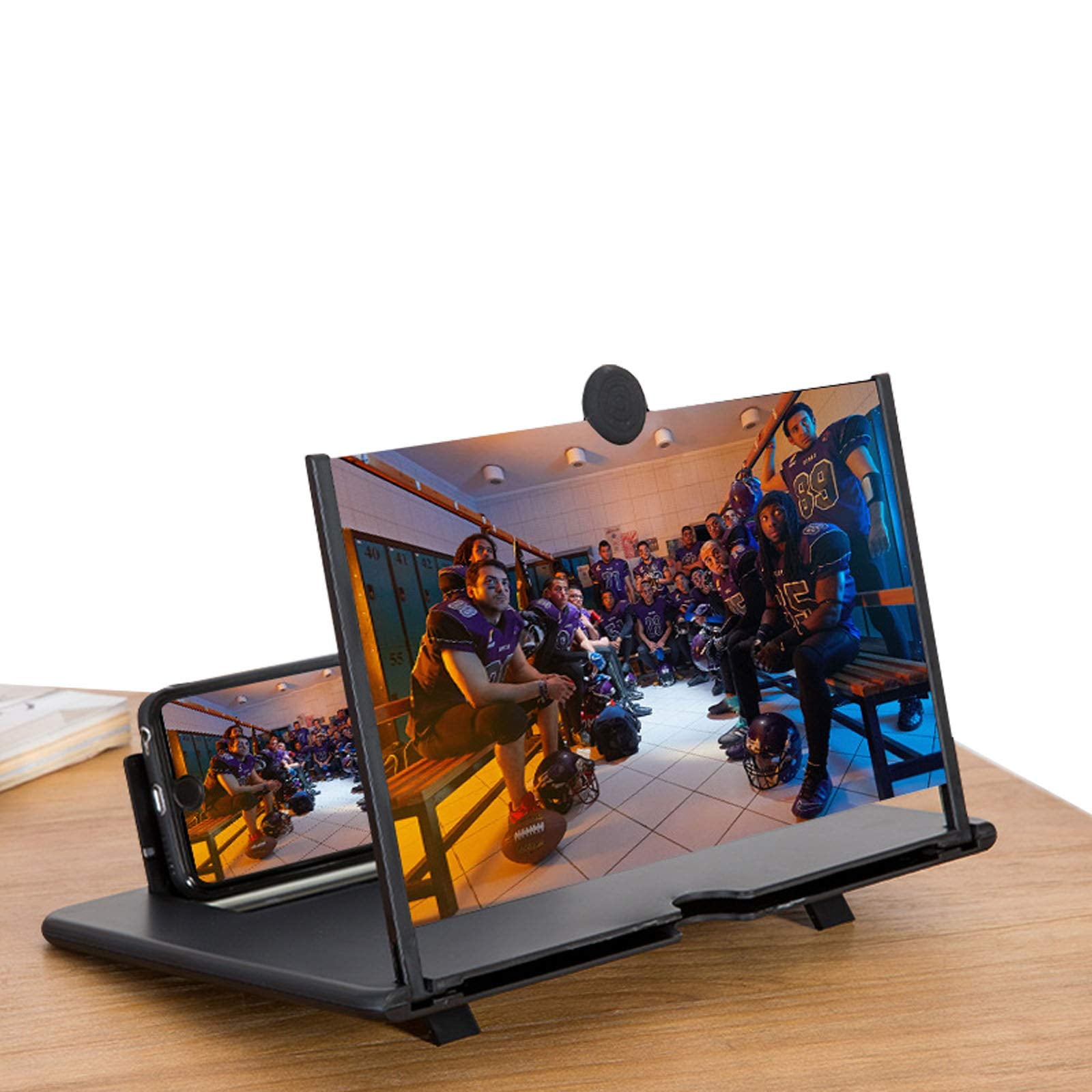 Pull-Out Phone Screen Magnifier, HD Mobile Screen Enlarger for Movies, Videos and Gaming, Foldable Portable Display Amplifier