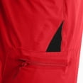 thumbnail image 5 of USNSM Men's Hiking Cargo Shorts Outdoor Summer Lightweight Quick Dry Elastic Waist Zipper Casual Shorts with Multi Pocket Red L, 5 of 7