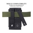 thumbnail image 4 of Étuis Tactiques Molle pour Téléphone Intelligent, Support Universel pour Divers Appareils, Design Résistant à l'Humidité et à la Chaleur, Flanelle en Nylon Robuste Antichoc pour Protection Sécurisée du Téléphone, 4 of 5