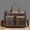 Brown, variant on HHBEAUTY Mens Messenger Bag 15x10.6 Inch Vintage Leather Laptop Briefcase Magnetic Closure Large Satchel Computer Shoulder Bag, Handbag For Travel Work Daily Necessary