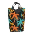 thumbnail image 2 of KLL Palm Trees Laundry Hamper,Large Canvas Fabric Lightweight Storage Basket Toy Organizer Dirty Clothes Collapsible Waterproof, 2 of 6
