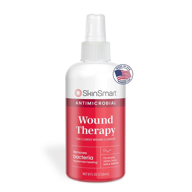 Tratamiento antimicrobiano para heridas SkinSmart 240 ml con ácido hipocloroso