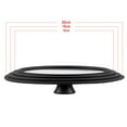 thumbnail image 3 of Universal Silicone Glass Lid Cover Heat-Resistant with Steam Hole for Cooking Black_22cm, 3 of 8