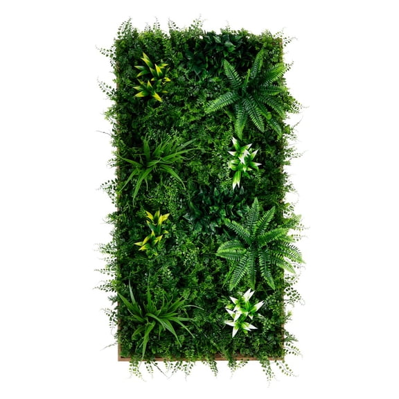 Nearly Natural UV Resistant Costa Rican Forest Artificial Living Wall Art Panel