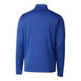 thumbnail image 3 of Men's Cutter & Buck  Blue Buffalo Bisons  Clique Spin Eco Performance Half-Zip Pullover, 3 of 3