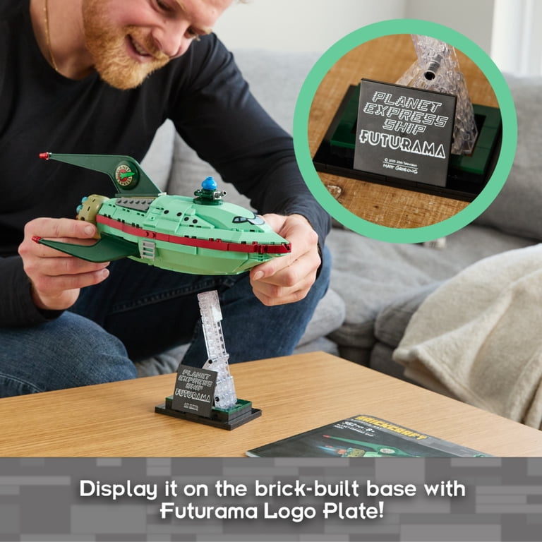 Brickcraft Futurama Planet Express Ship, 382 Pieces photo 6