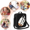 thumbnail image 5 of Prestonplayz Ice Cream Lunch Box Portable Lunch Bag Woman Man Teen Work Office With Lunch Storage Bag Reusable, 5 of 8