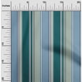 thumbnail image 1 of oneOone Cotton Silk Fabric Bayadere Stripe Print Sewing Fabric BTY 42 Inch Wide, 1 of 4