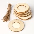 thumbnail image 4 of DIY Photo Frame Mini Picture Holder Creative Pictures Ornaments Round Photoes Holding Ornament for Craft Making Storage Display, 4 of 8