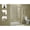 Silver with Smooth Clear Glass Pattern, variant on Sterling 5475-48 Finesse 70-1/16" High X 47-5/8" Wide Sliding Frameless Shower Door -