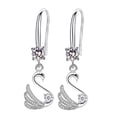 thumbnail image 1 of Fiudx Pendientes de Mujer Pendientes de Temperamento Pendientes de Diamantes de Cristal, 1 of 2