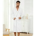U2SKIIN Mens Terry Cloth Robe, 100 Cotton Soft Spa Bathrobes for Men