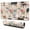 Chihuahua and Pioneer, variant on Long Mouse Pads for Desk,Australian Shepherd Pioneer Flower Desk Mats on Top Of Desks, Desk Mouse Pad Extra Large with 3mm Non-Slip Base and Stitched Edge for Gaming,Office,Work,Home 31.5"x11.8"