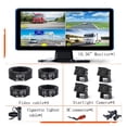 thumbnail image 1 of 10.36 Inch Touch 4 CH Split Screen Car DVR Recorder Monitor Recorder With AHD Backup Camera For RVs/Truck/Bus/Pickups/Trailer ,Clear Images, 1 of 7
