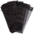 thumbnail image 1 of 30 Piezas Bolsas de Botella de Vino de Organza Negra, Bolsas de Regalo de Botella de  Transparente Fundas de Vino Vestidos con CordóN para Halloween, 1 of 1