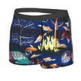 thumbnail image 2 of Kll Sea Inhabitans And Herb Men'S Cotton Boxer Briefs Underwear-Xx-Large, 2 of 9