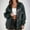Dark Green, variant on Stichou Leather Jacket Women Faux Oversized Motorcycle Bomber Coats 2025 Fall Fashion Outfits Winter Clothes Beige L