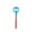 Blue, variant on weibbin 32 Hole Bubble Machine - Light Up Spinner, Spinning Globe, Special Needs Sensory Toys for Children with Autism, Stocking Stuffers (without Bubble Solution)