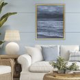 thumbnail image 2 of Stupell Industries Dramatic Sea Dark Coast Gold Framed Floater Canvas Wall Art design by Grace Popp, 31 x 25, 2 of 9