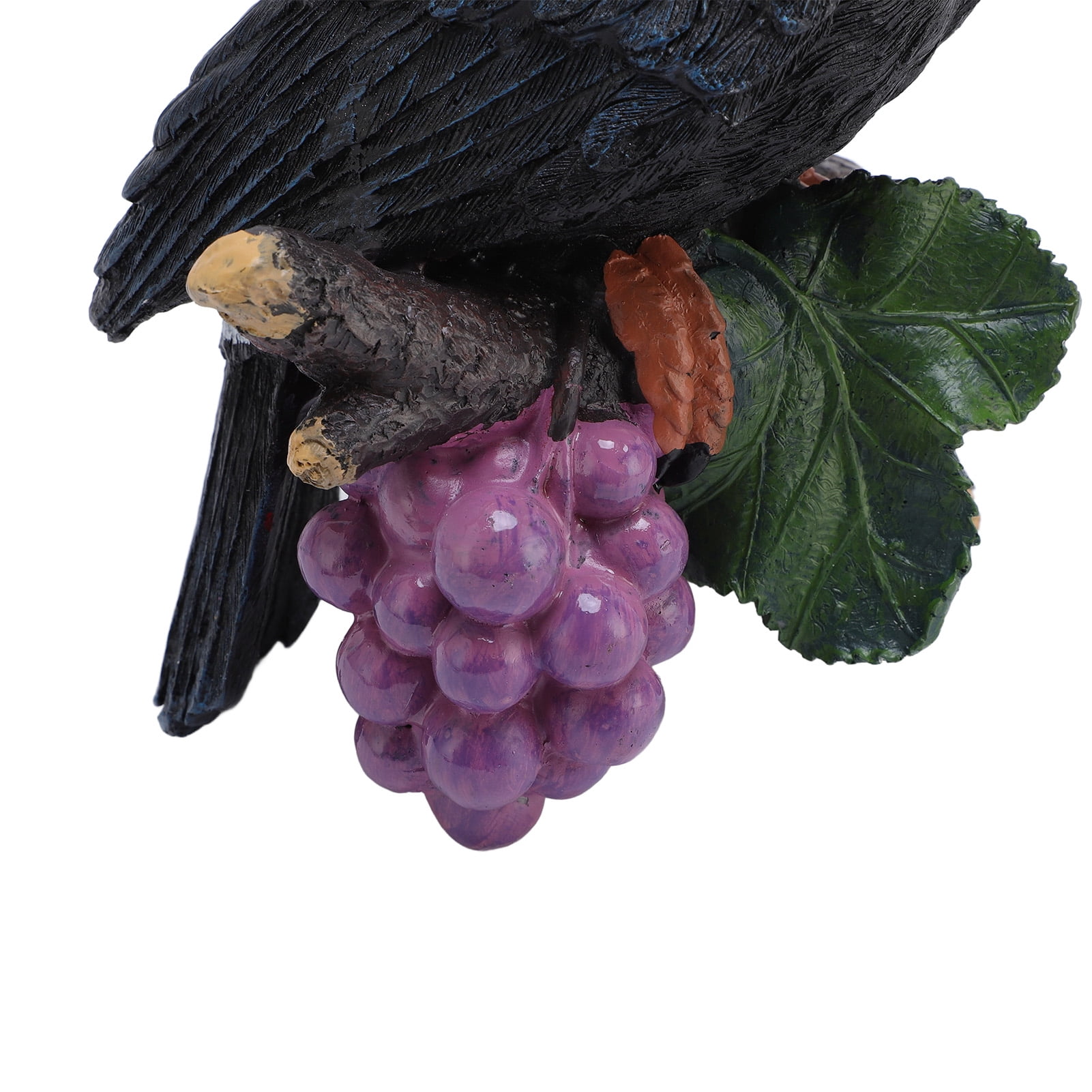 BIMZUC Toucan Tree Hugger Hanging Garden Statue Multicolor Resin Tropical Exotic Bird Sculpture Ornament for Lawn Porch Yard Patio Decor 5.9x8.7in / 15x22cm