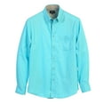 thumbnail image 4 of Gioberti Mens 100% Cotton Twill Oxford Shirt with Contrast, 4 of 5
