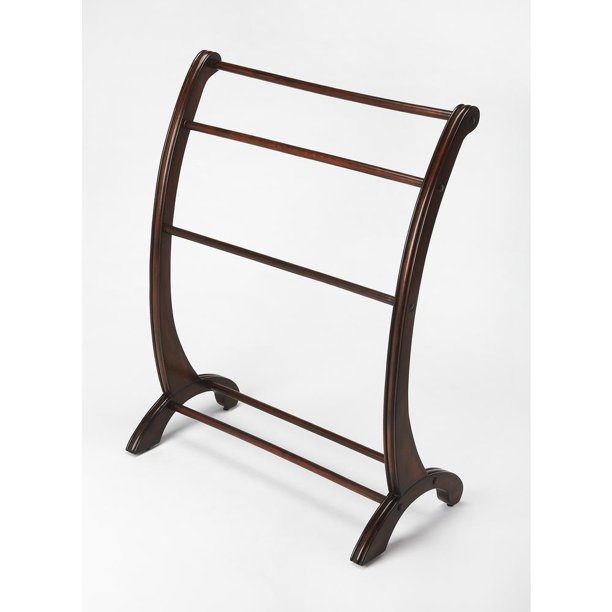 Nathaniel Plantation Cherry Blanket Stand