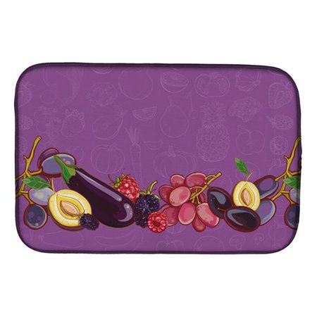 

Fruits & Vegetables in Purple Dish Drying Mat