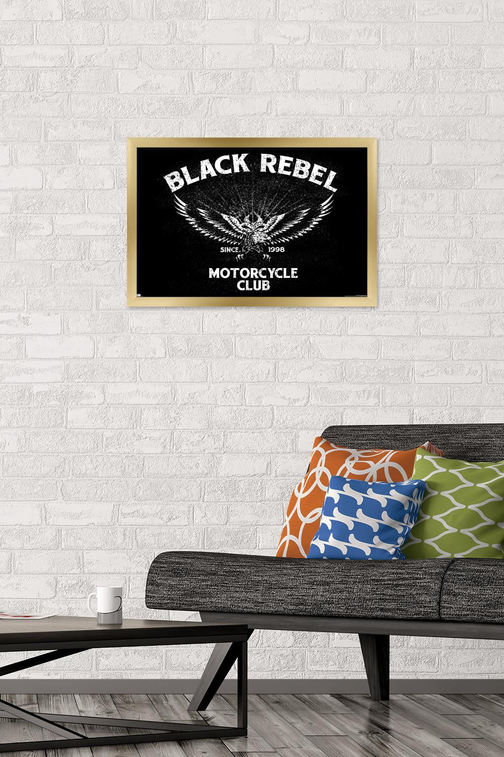 Black Rebel Motorcycle Club - Eagle Wall Poster, 14.725" x 22.375", Framed