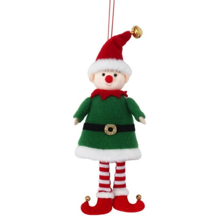 

Paptzroi Flannel Non Woven Fabric Christmas Dolls Boy And Girl Toys Holiday Pendant Fun Decorations And Gifts For Kids Twig Garland with Berries Easter Decorations Bunny Ceramic Chandelier Ornament H