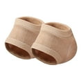thumbnail image 2 of 2 piezas Strech Hidratante Talón Calcetines Talón Protectores Medias Suave Reutilizable Unisex Transpirable Talón Copas Almohadillas para pies ásperos Color de piel Fernando Calcetines talón hidratantes, 2 of 7