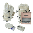 thumbnail image 4 of Mochila Multifuncional De Gran Capacidad Unisex Negra, 4 of 5