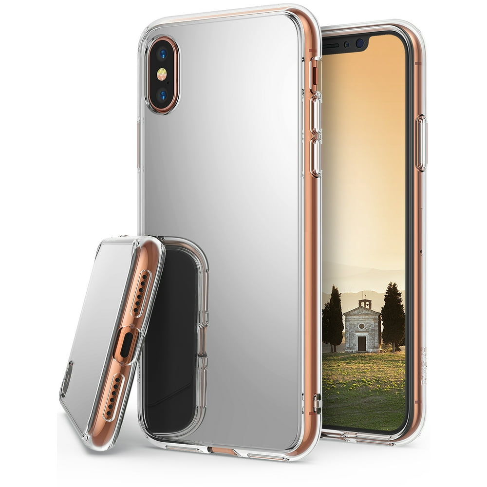 Apple iPhone X Phone Case, iPhone 10 Case Ringke Fusion [MIRROR] Bright