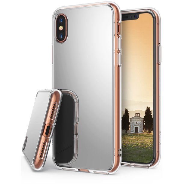 Apple iPhone X Phone Case, iPhone 10 Case Ringke Fusion [MIRROR] Bright
