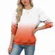 thumbnail image 5 of Xuyuer Women's Valentines Day Tops Casual Crewneck Funny Graphic Long Sleeve Shirts Cute Loose Fit Lightweight Dressy Sweatshirt, 5 of 5
