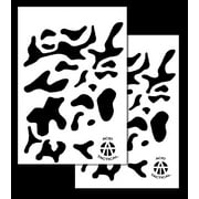 2Pack! Vinyl Airbrush Stencils 10 Mil - 14x9" Camouflage Duracoat (Multicam x2)