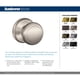 thumbnail image 2 of Pomo de puerta Schlage con cerradura no giratoria en níquel satinado F170, 2 of 5