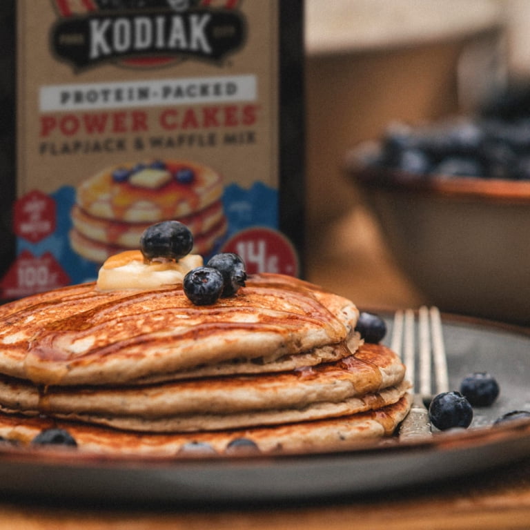 Kodiak Protein-Packed Power Cakes, Blueberry Pancake and Waffle