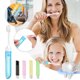 thumbnail image 1 of Fiudx Juego de Cepillos de Dientes Plegables de Viaje, Paquete de 5, Cerdas Suaves y Coloridas, Estuche Portátil, Artículos Esenciales para Acampar En Familia, Diseño Ergonómico, Regalo para Amigos., 1 of 6