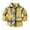 Yellow, variant on Splozh Toddler Baby Boy Girl Flannel Plaid Shirt Jacket Kids Baby Autumn Winter Plaid Cotton Long Sleeve Cardigan Jacket Clothes Toddler Boy Jacket,Yellow,6-12 Months