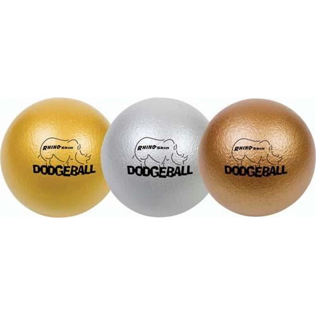 Olympia Sports BL284P Rhino Skin Dodgeballs Metallic Set of 3