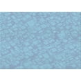 thumbnail image 1 of Ahgly Company Indoor Rectangle Patterned Day Sky Blue Area Rugs, 2' x 4', 1 of 6